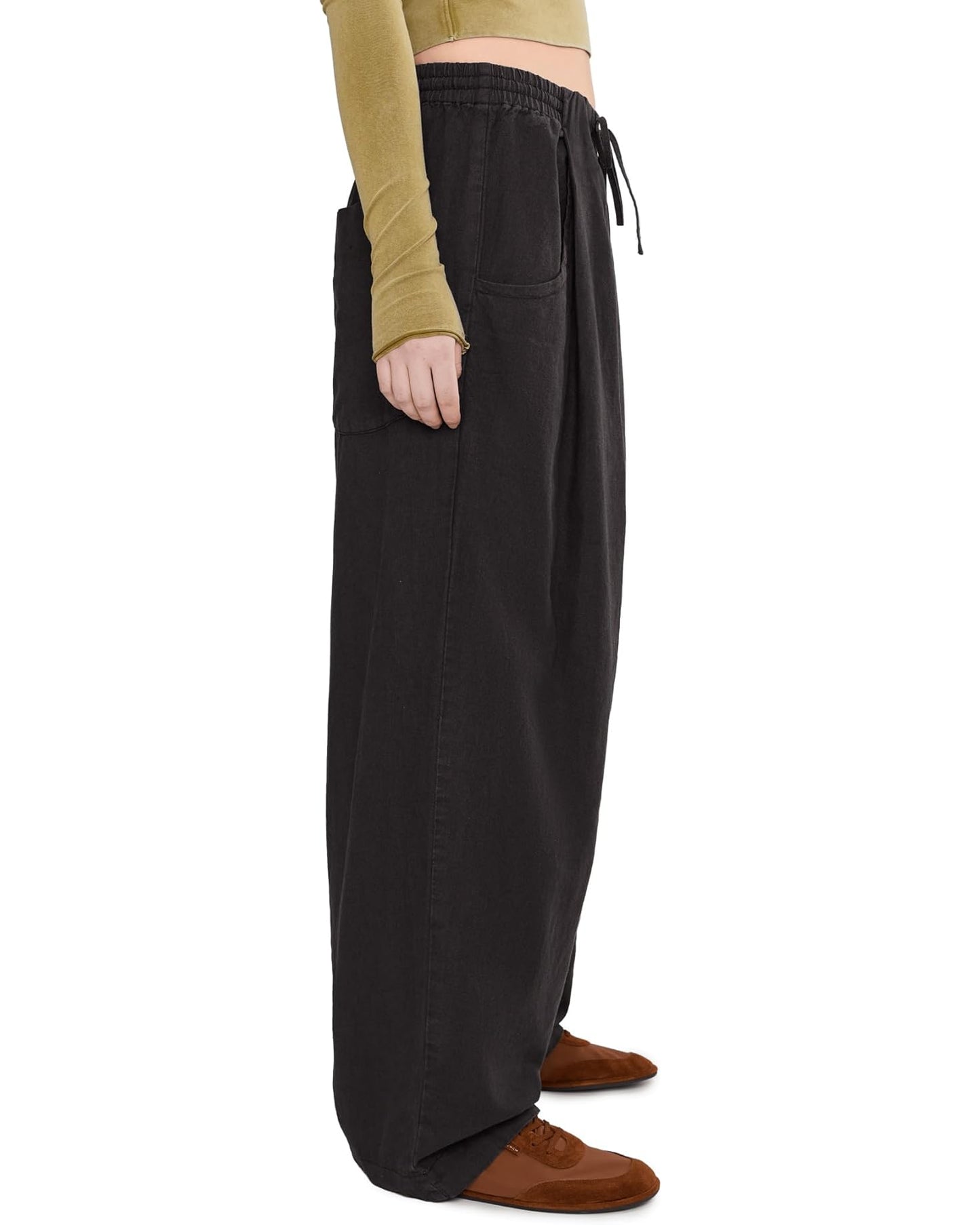 Chambers Laidback Pull-On Pants-Black