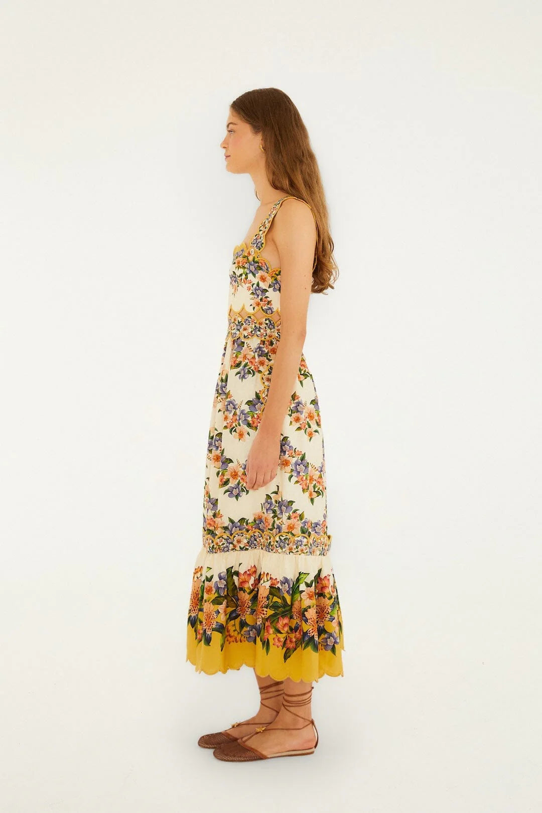 Sand Hilo Stripes Dress