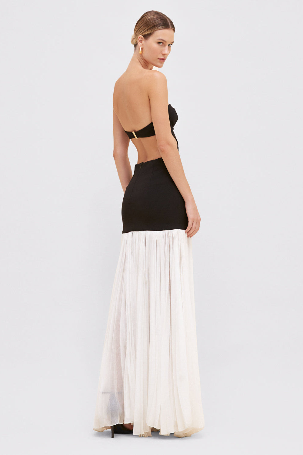 STRAPLESS MAXI DRESS (RUNWAY)