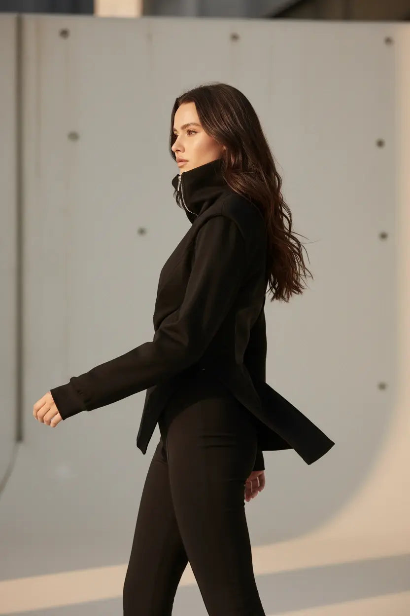 Assassin High Collar Sweatshirt