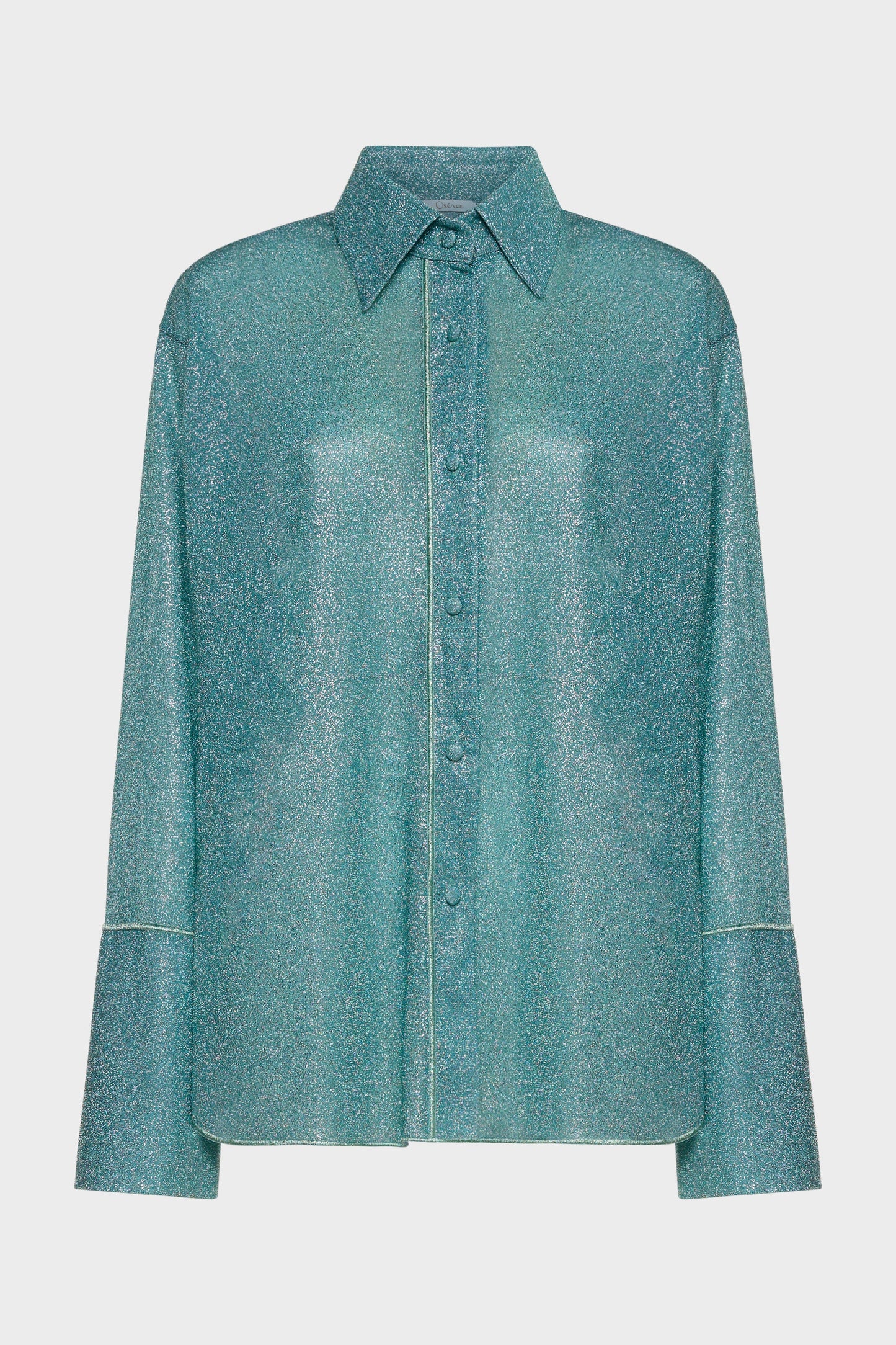 LUMIÈRE SHIRT & PLUMAGE PANTS SET - Sea Turquoise