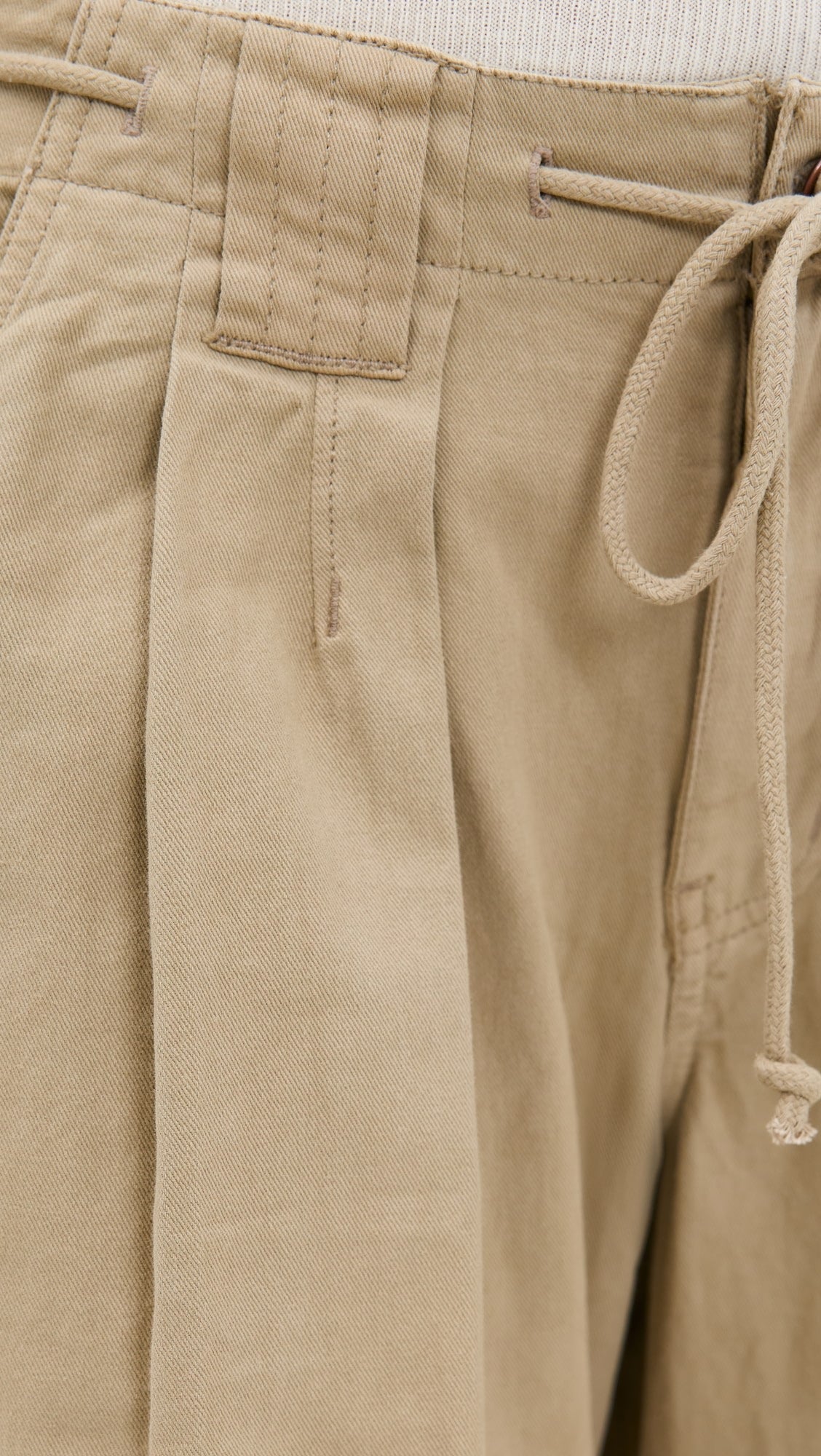 Julien Wide-Leg Chino Trousers