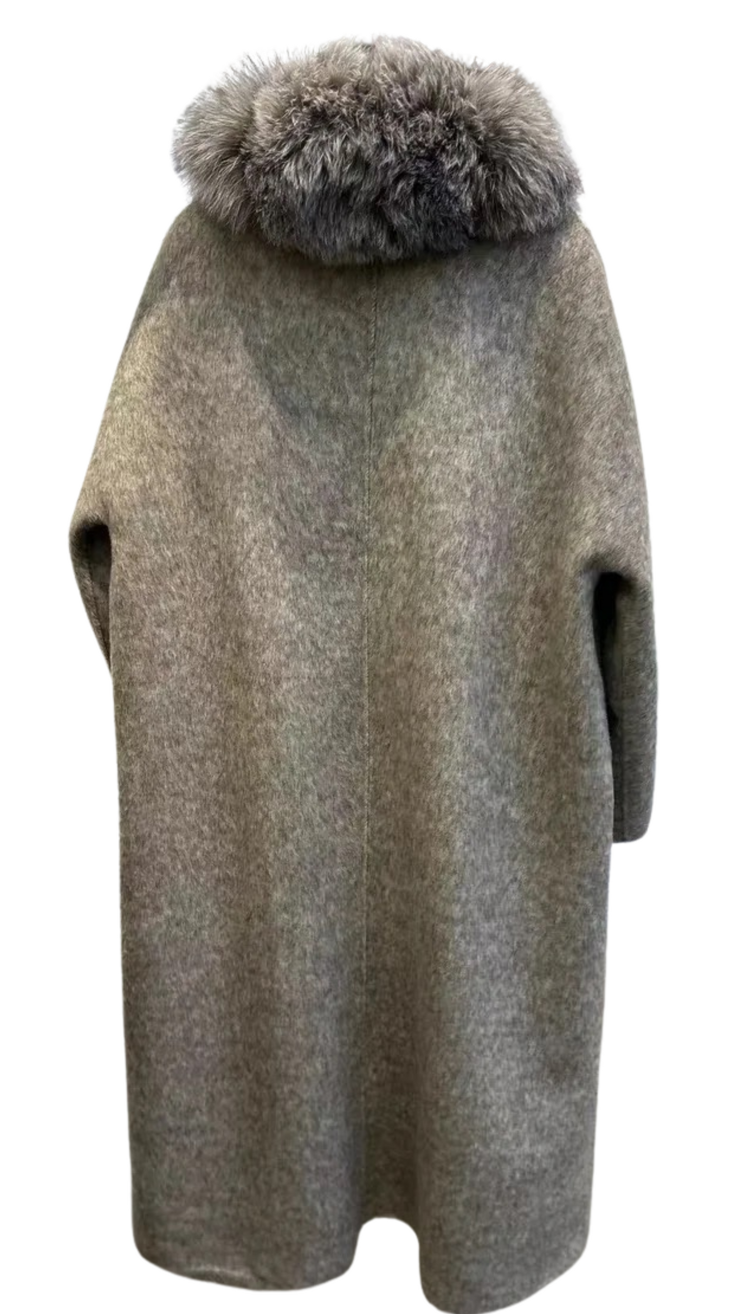 Moscow Cashmere Silver Fox Coat