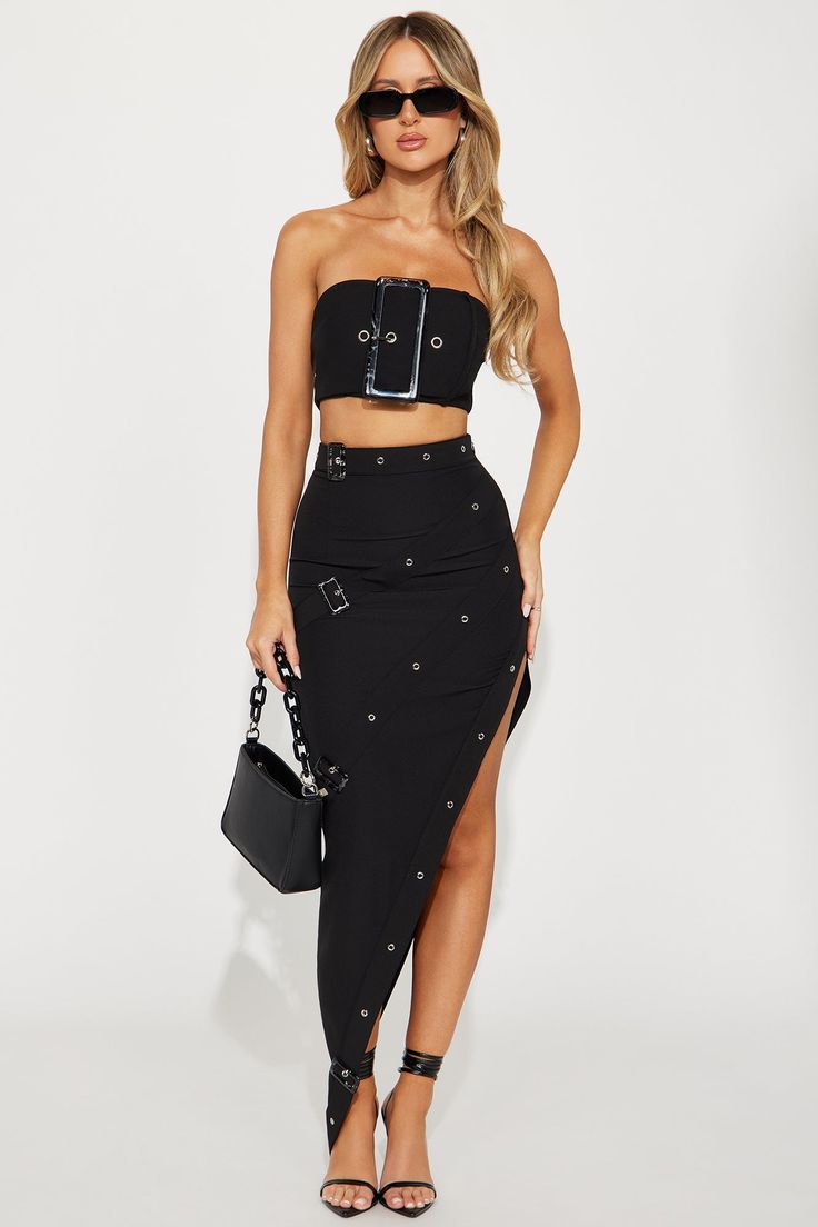 Buckle it Up Skirt Set