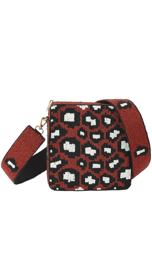 Red Leopard Bag