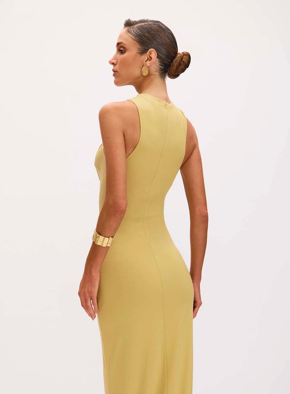 Long Dress With Amber Detail Meghann