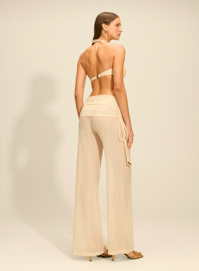 Alva Off White Pants