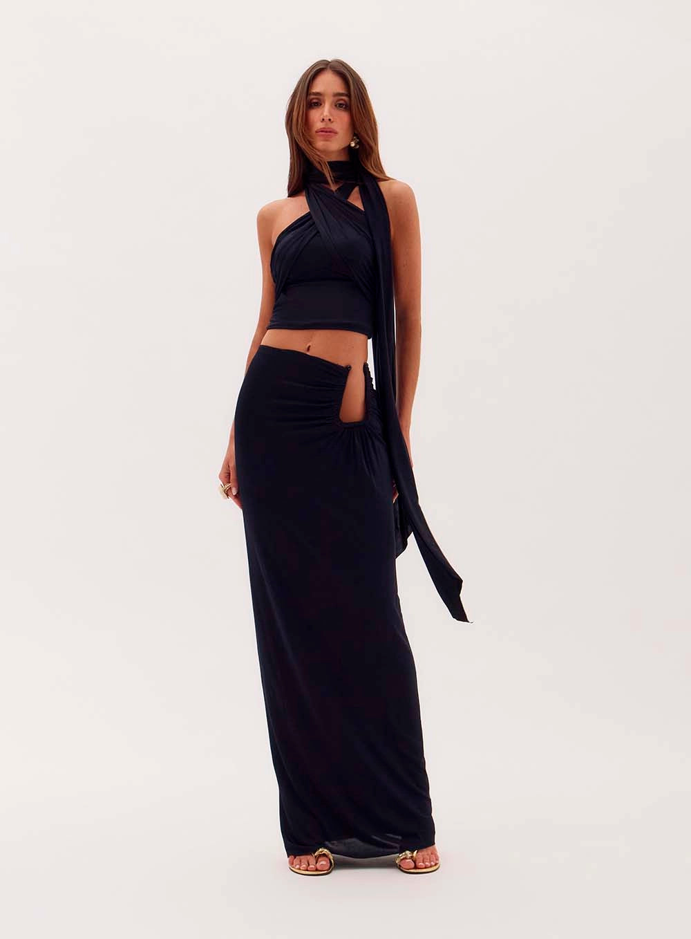 Ines Blouse And Skirt Set