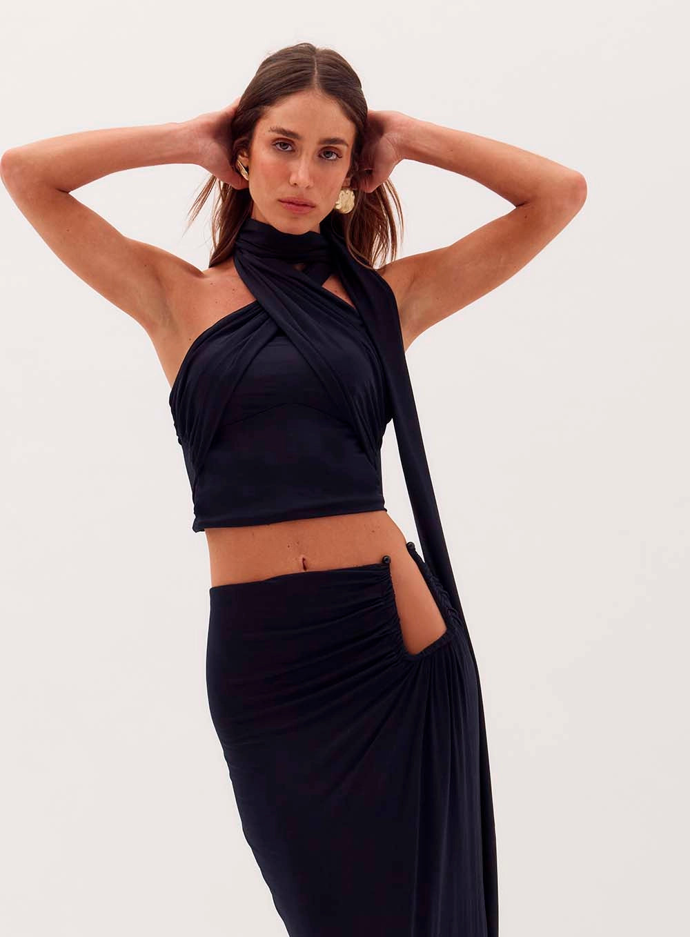 Ines Blouse And Skirt Set