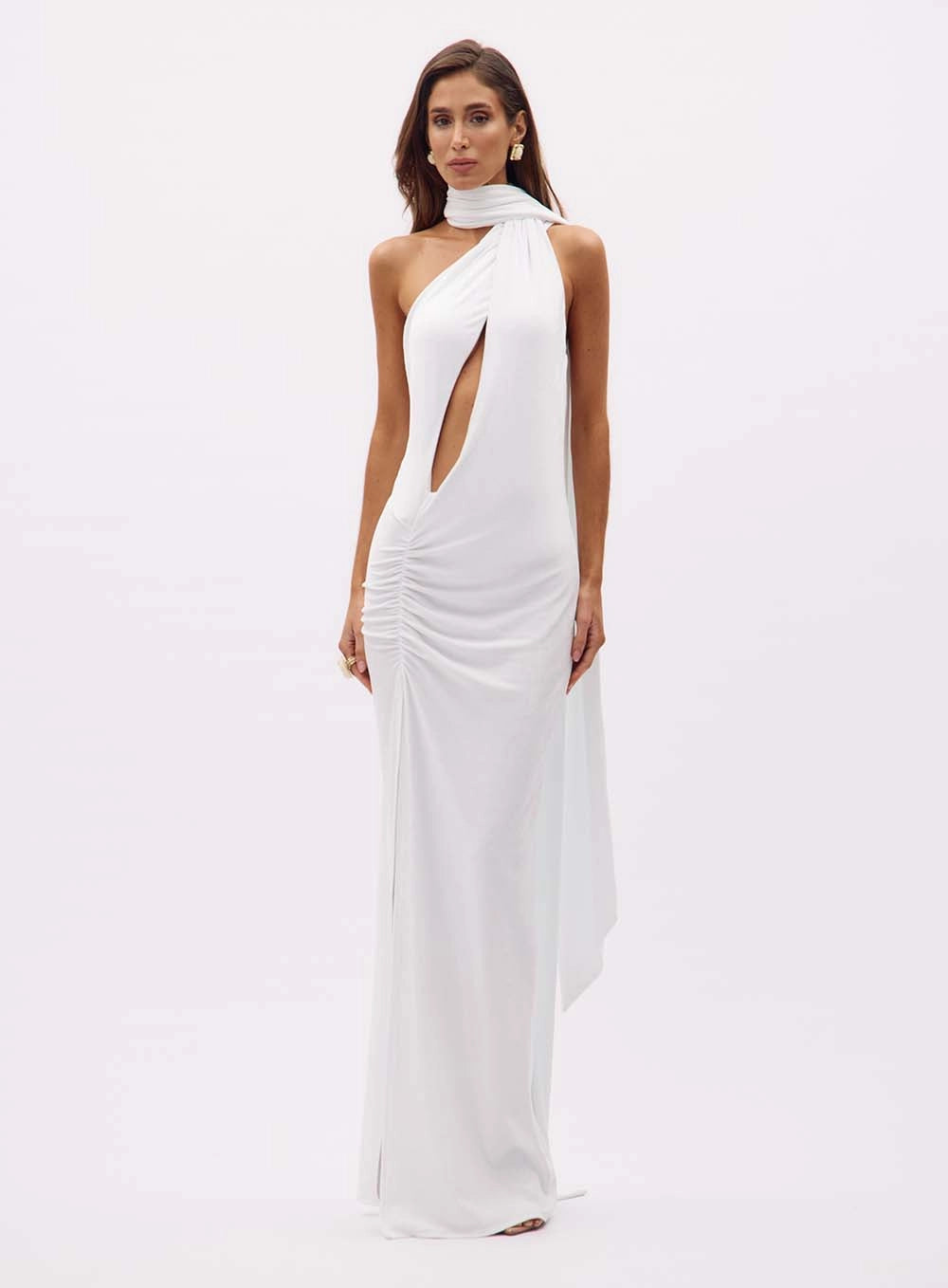Freya Fitted Long Dress