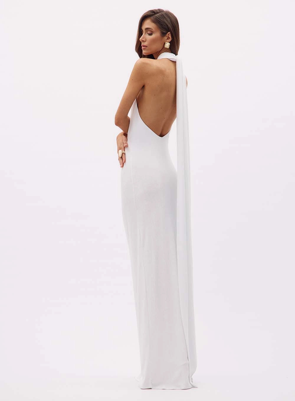 Freya Fitted Long Dress