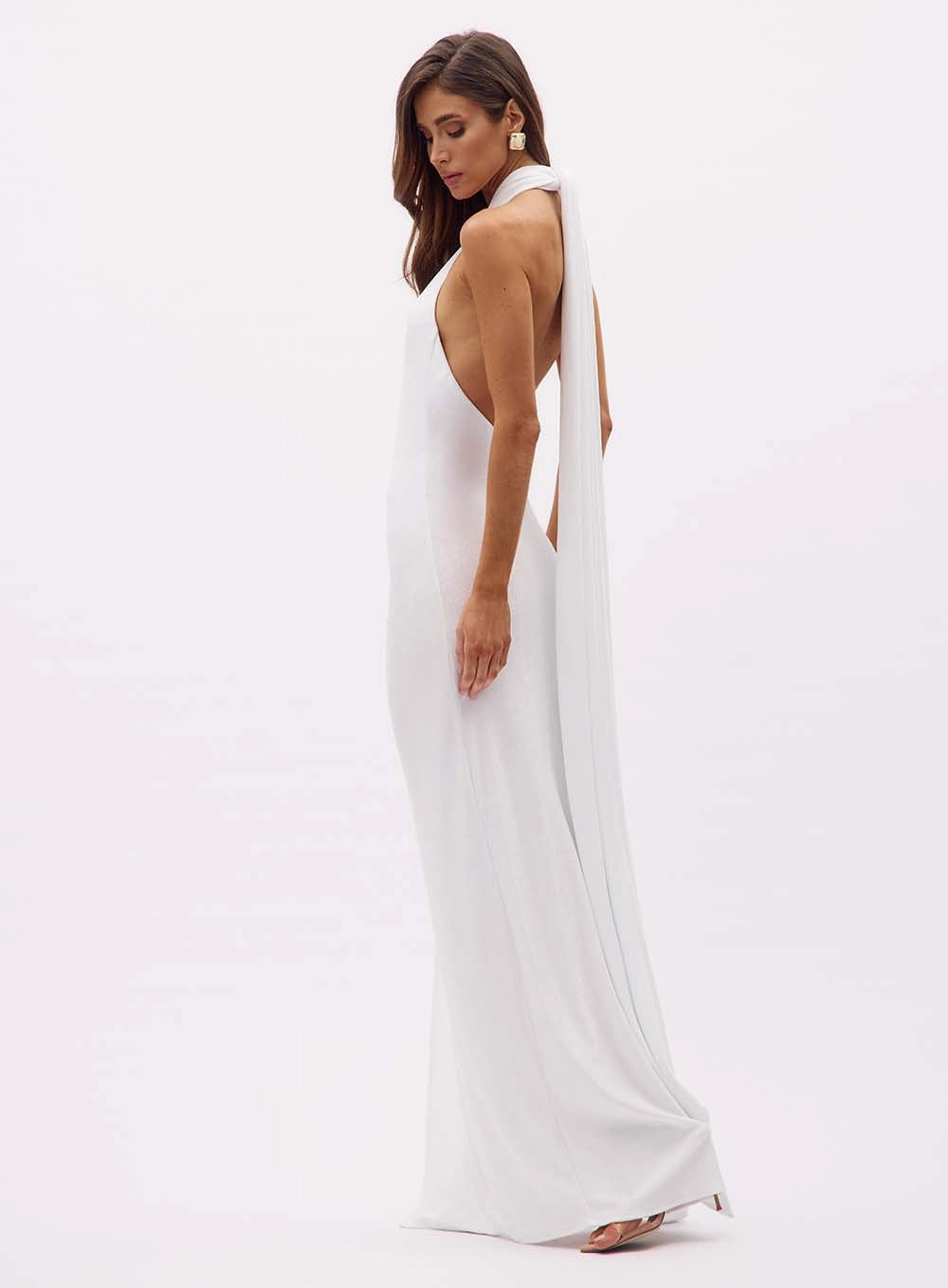 Freya Fitted Long Dress