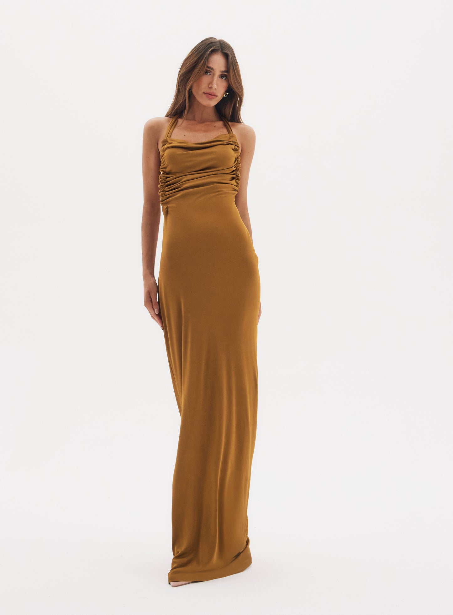 Jane Brown Maxi Dress