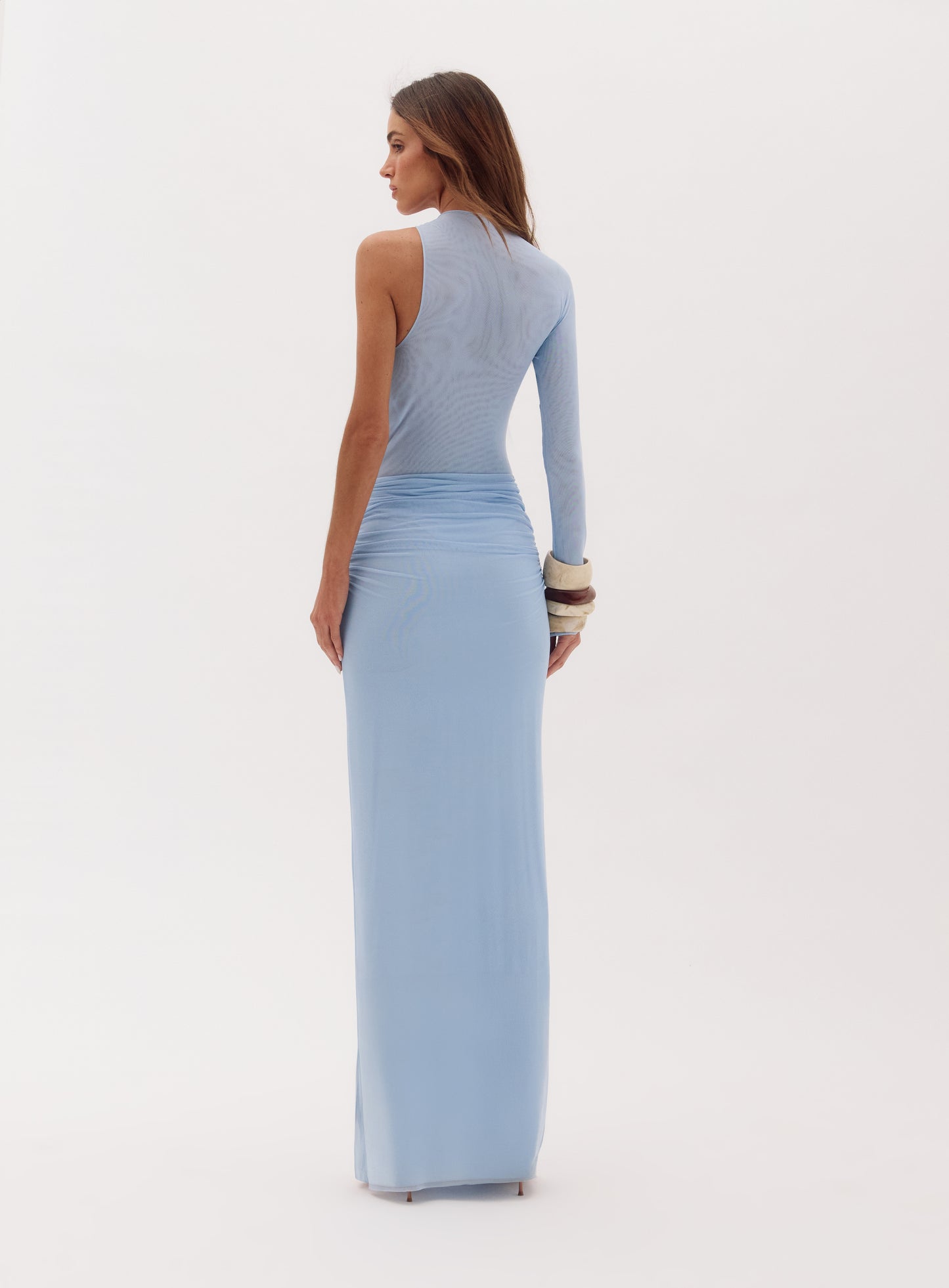Frigga Tulle Dress - Sky Blue