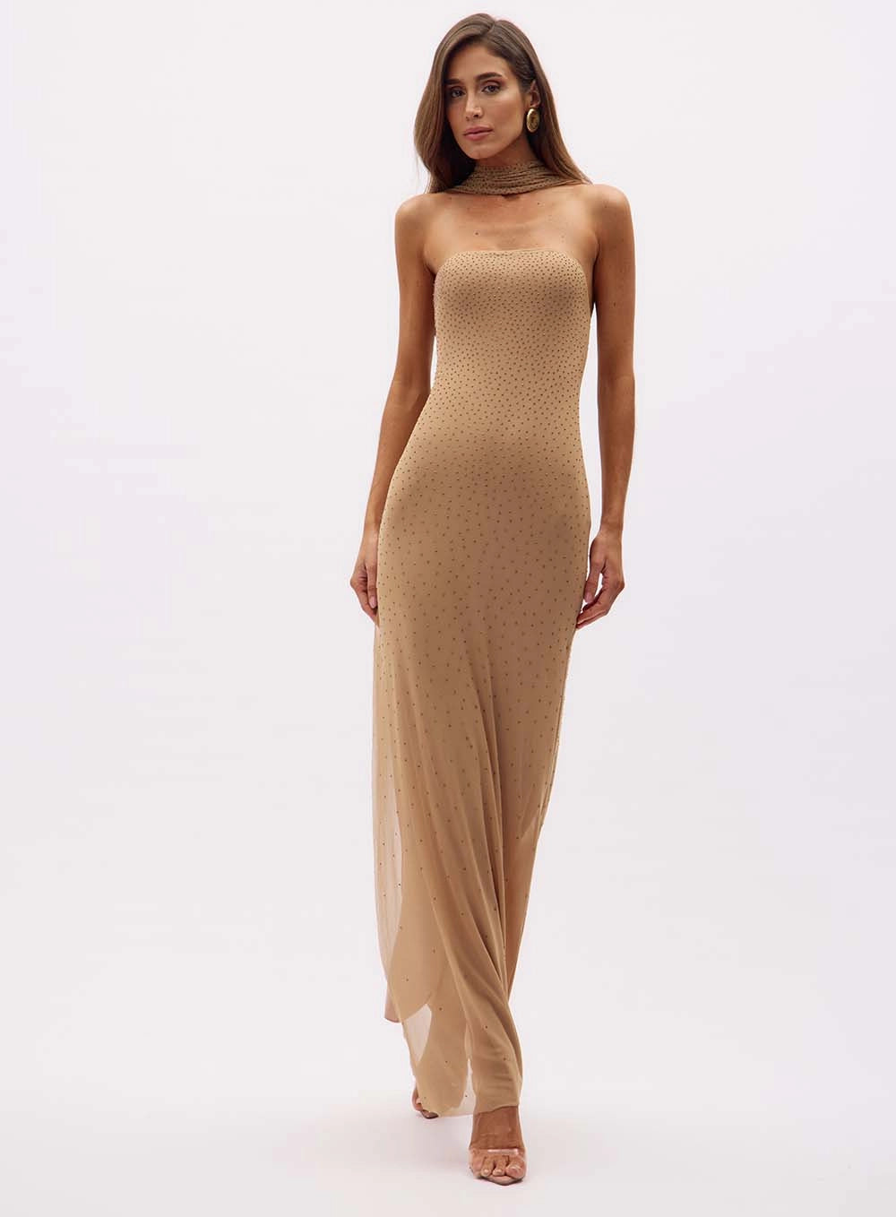 Tefnut Long Tulle Dress