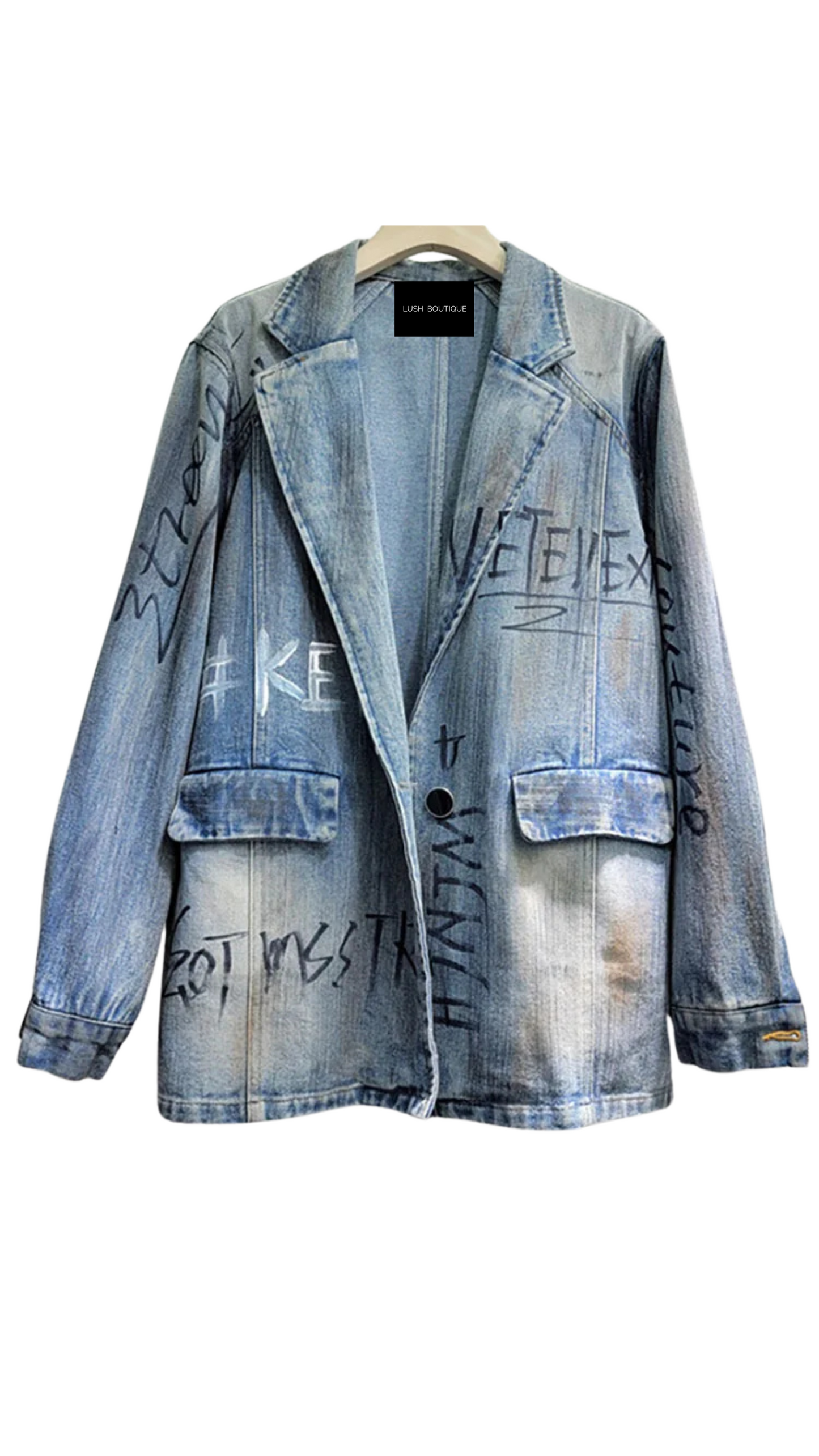 Molly Denim Blazer