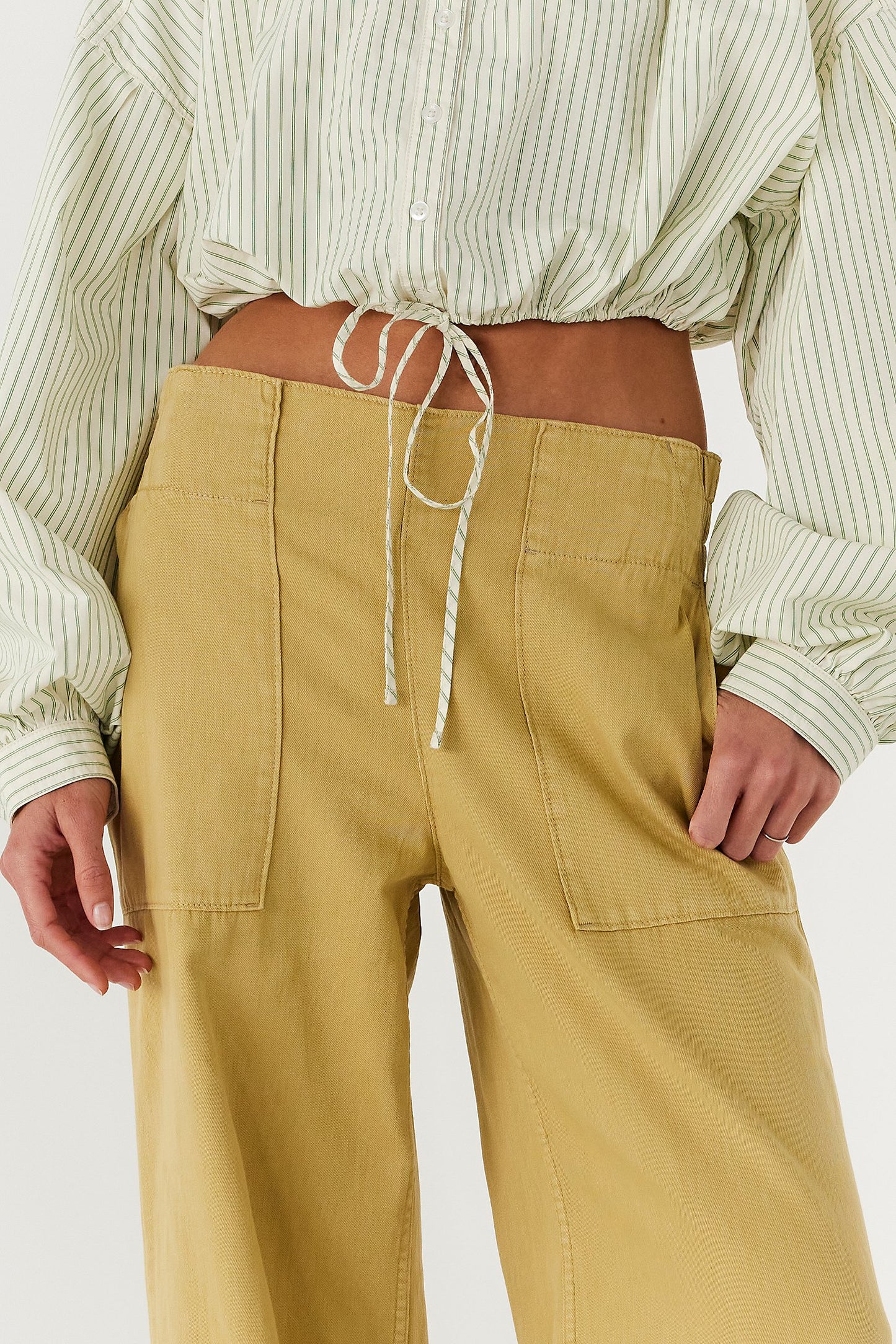We The Free Breezy Denim Pull-On Jeans-Antelop
