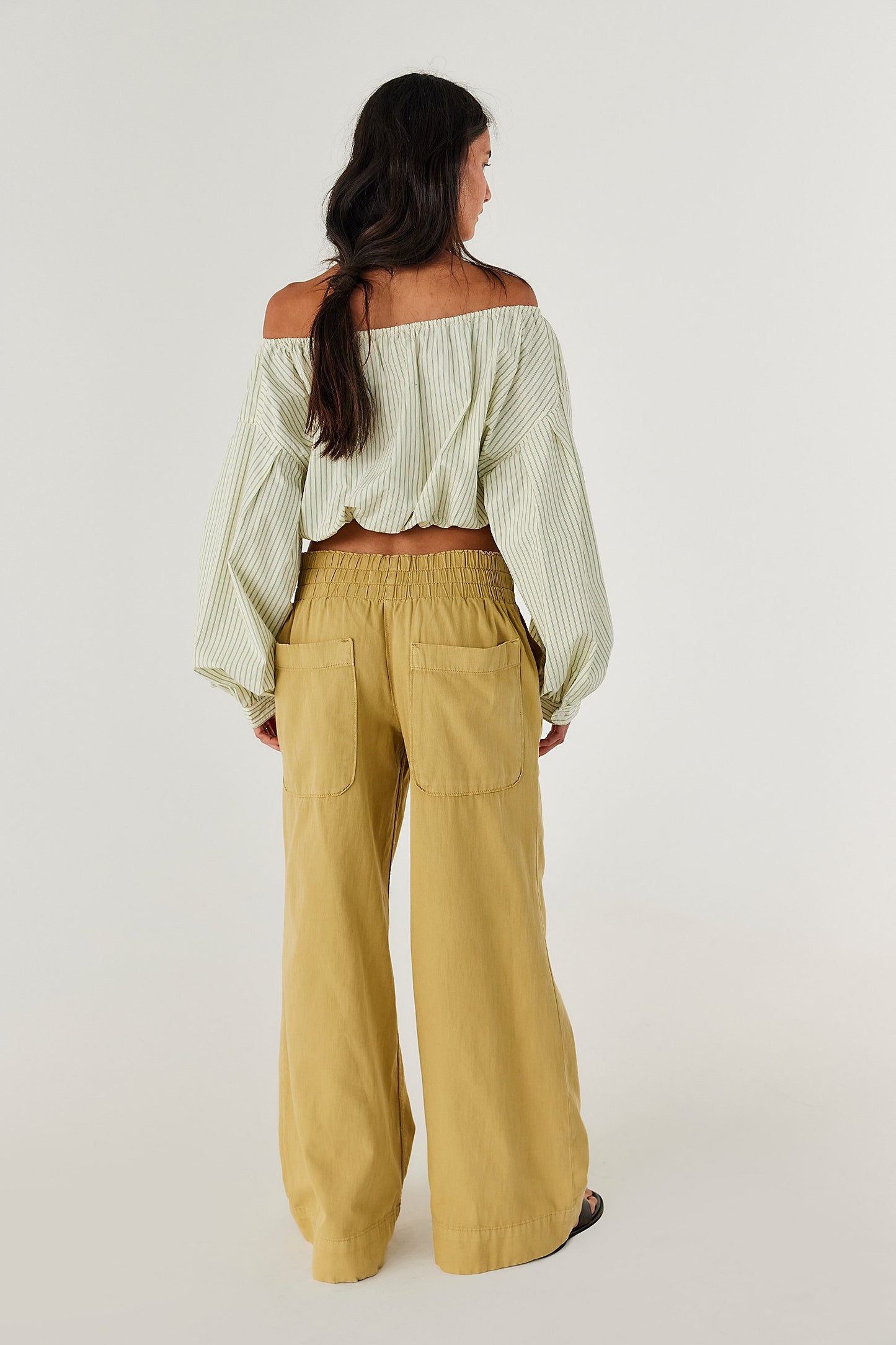 We The Free Breezy Denim Pull-On Jeans-Antelop