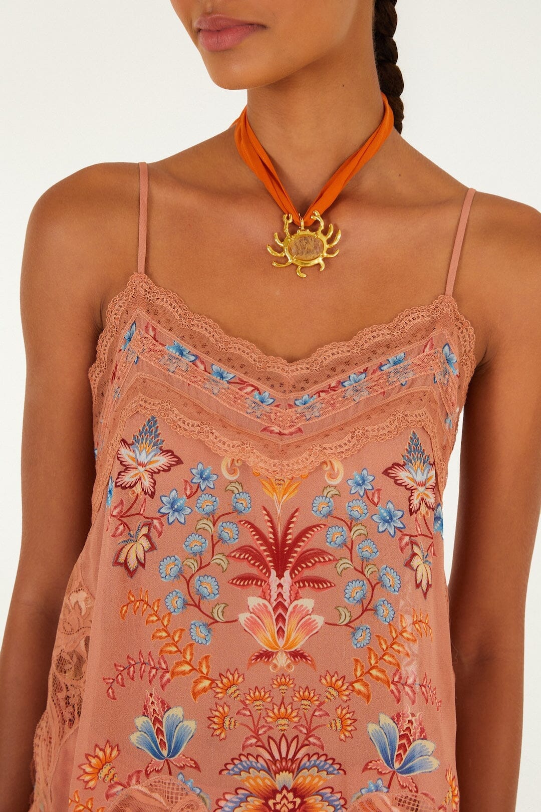 Mocha Boho Enhance Lace Set