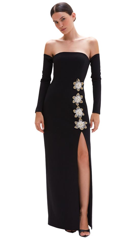 MYSTIQUE DRESS BLACK
