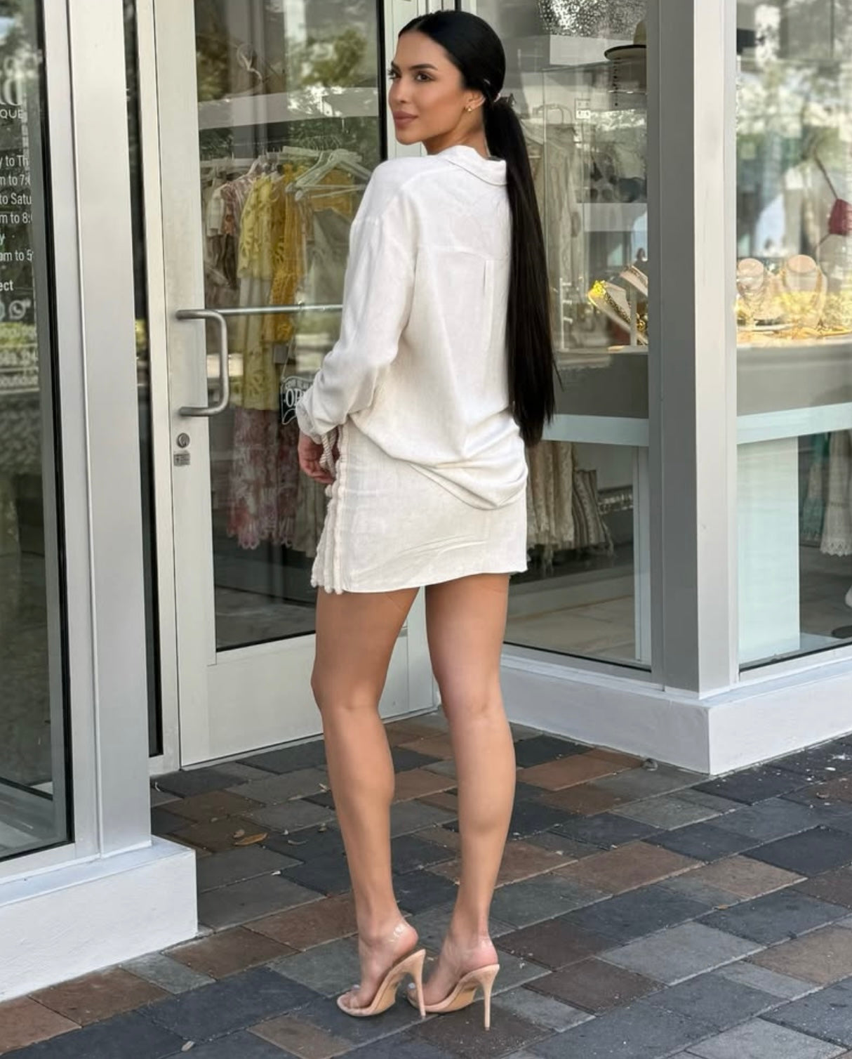 Tassels Skirt Set
