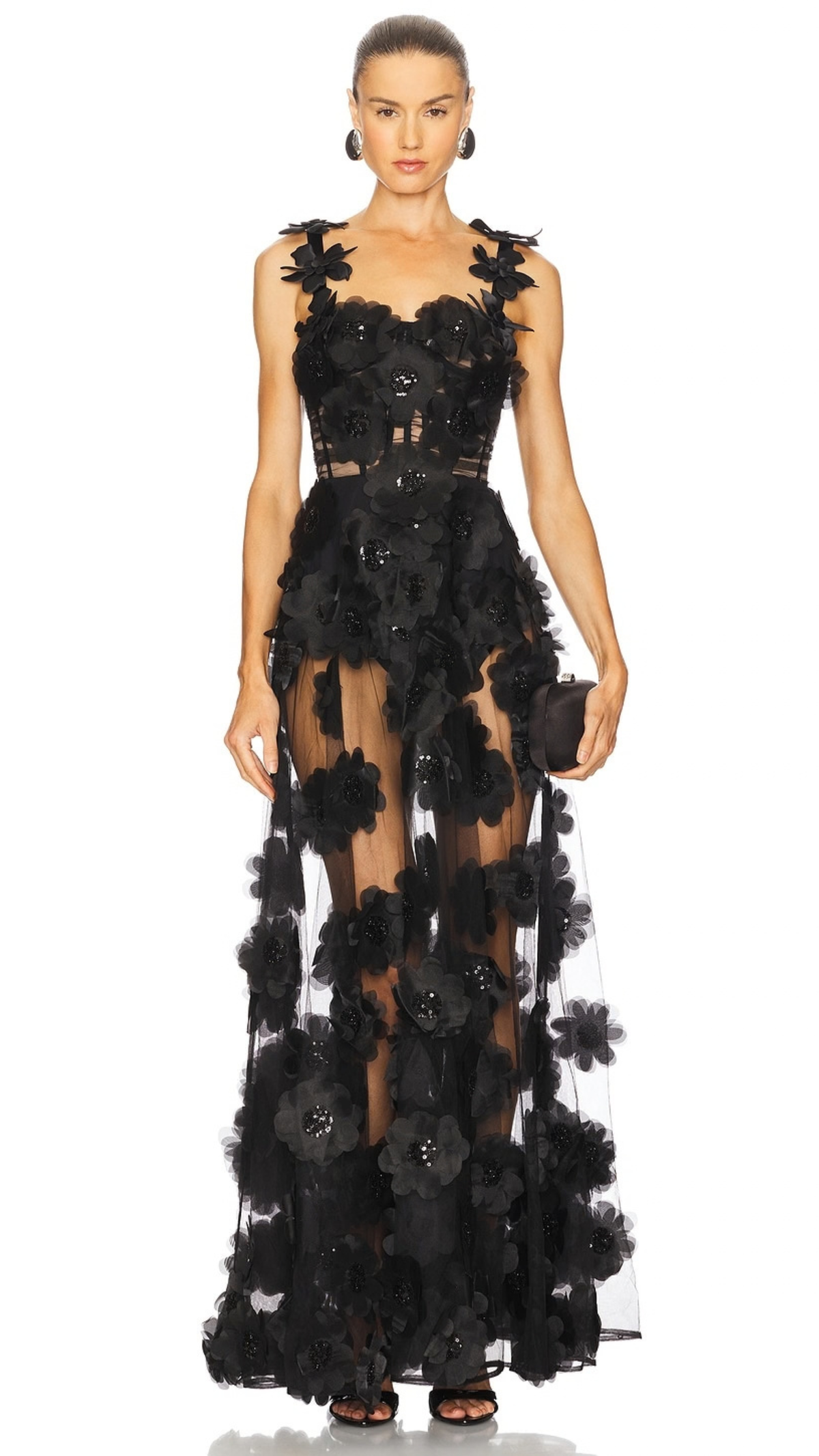 Rosalie Noir Gown - Black