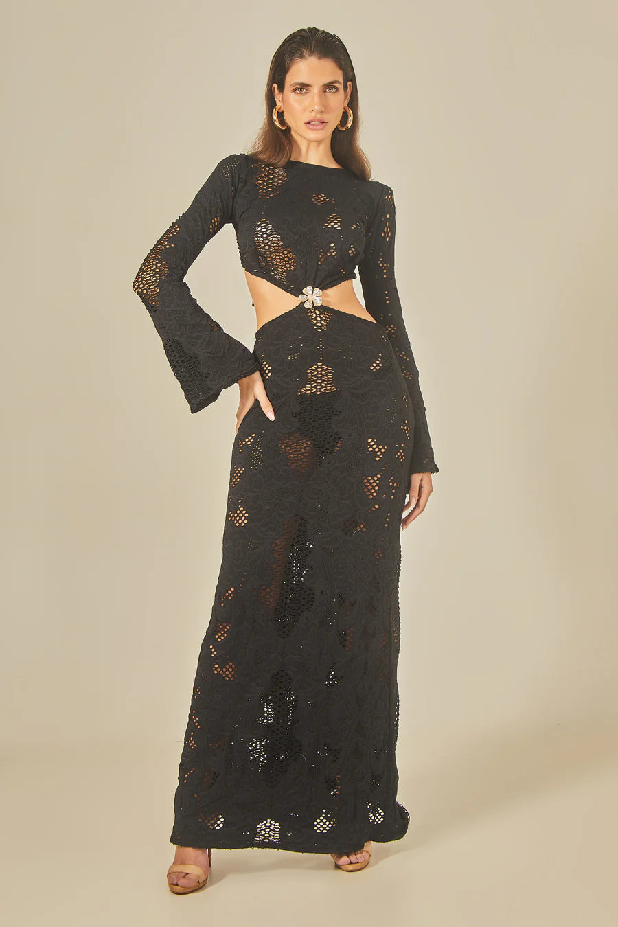 RIMINI DRESS-BLACK
