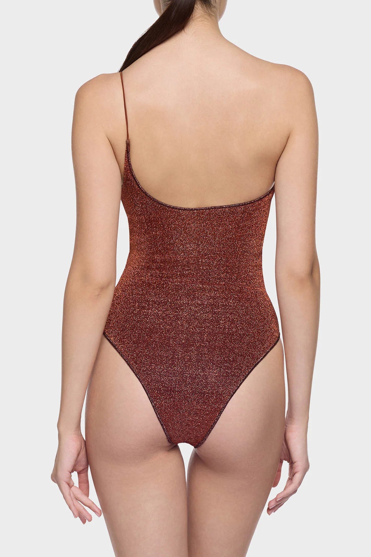 LUMIÈRE SHELL ONE SHOULDER MAILLOT SET