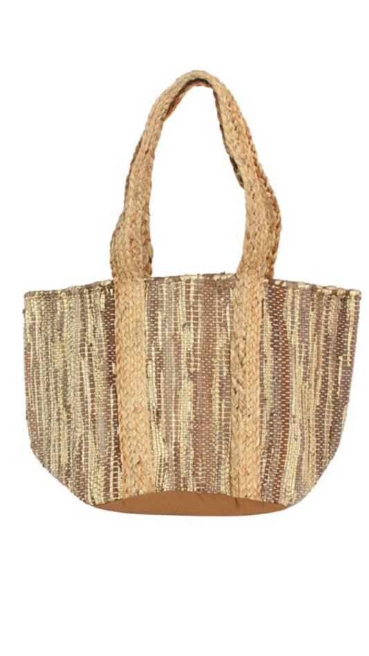 Seaside Tote Bag-Tan