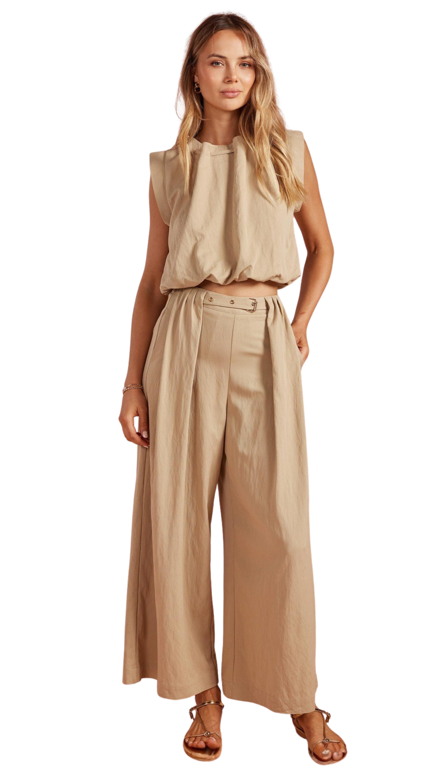 Sand Tailored Set