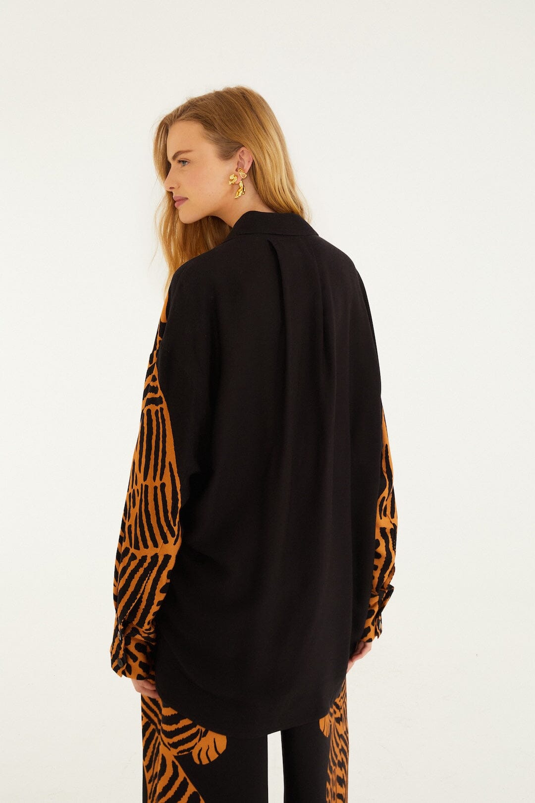 Black Tiger Long Sleeve Set