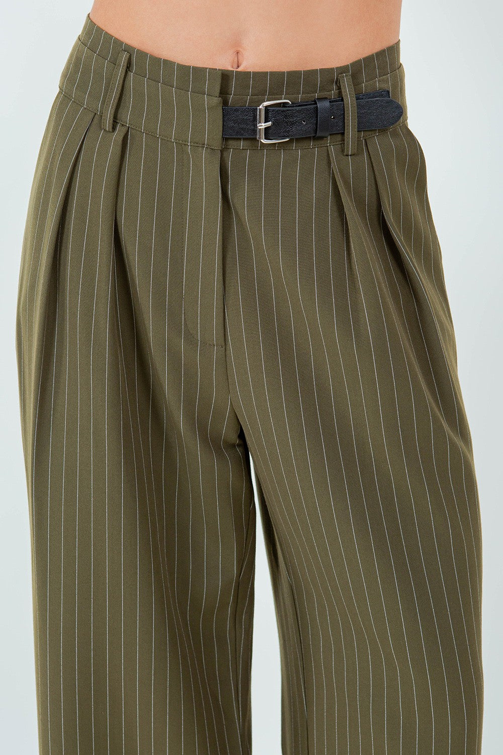 Workaholic Pants-Olive