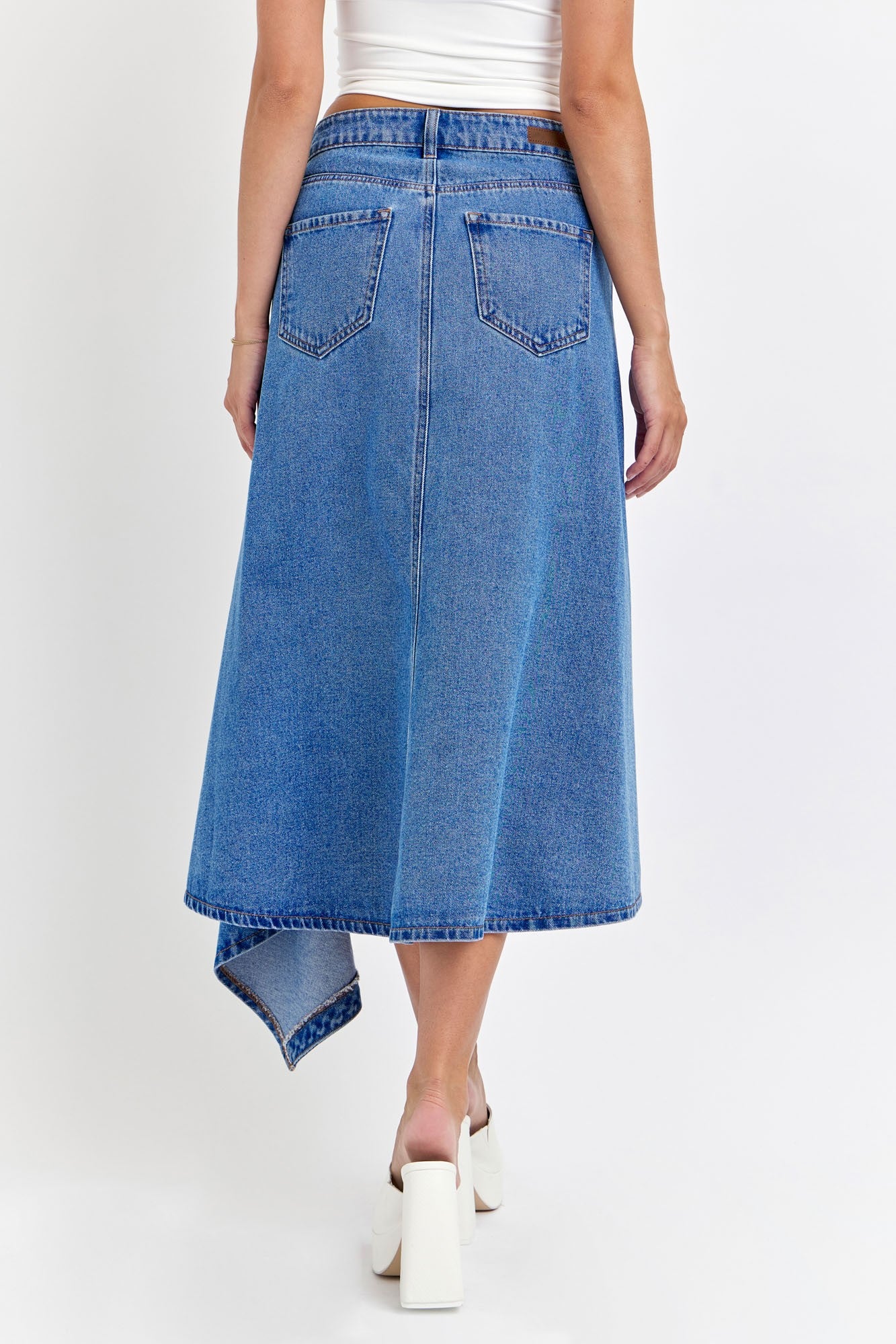 Shina Denim Skirt