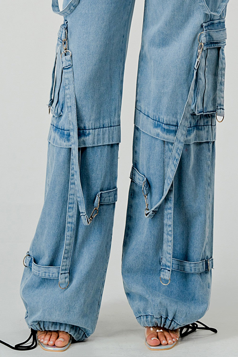 Cargo Denim Pants