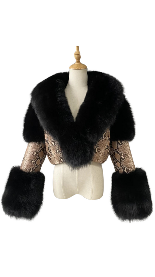 Monte Carlo Fox Fur jacket