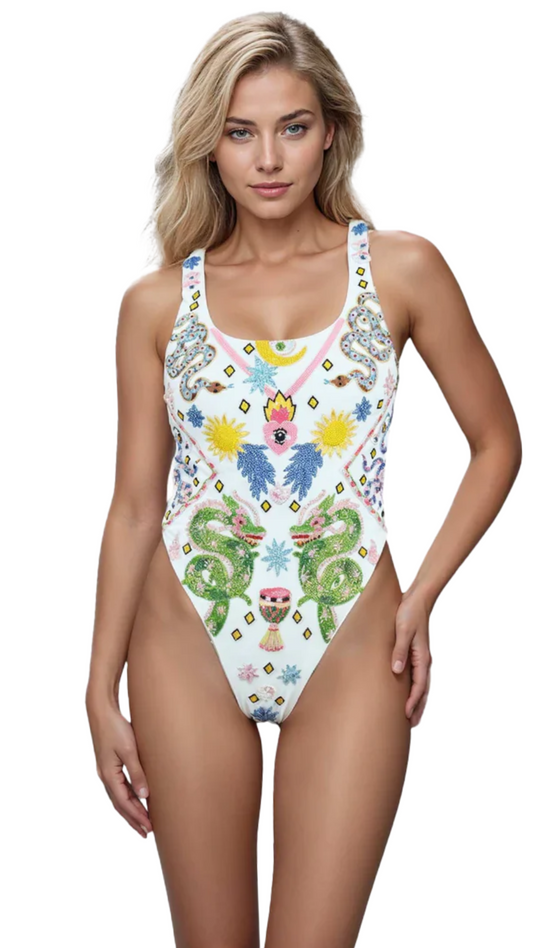 Jamila One-piece Swimsuit- Pink
