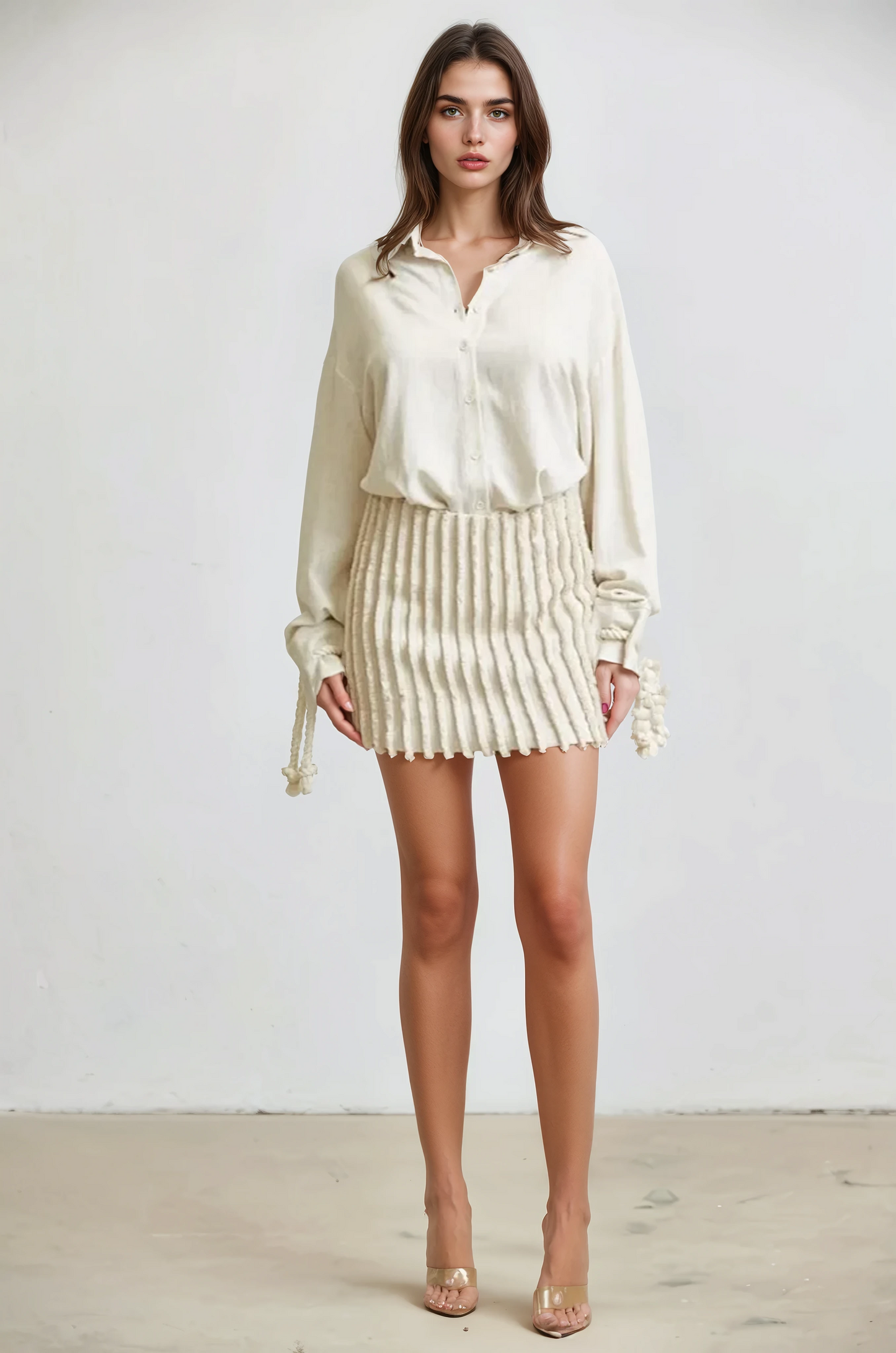 Tassels Skirt Set