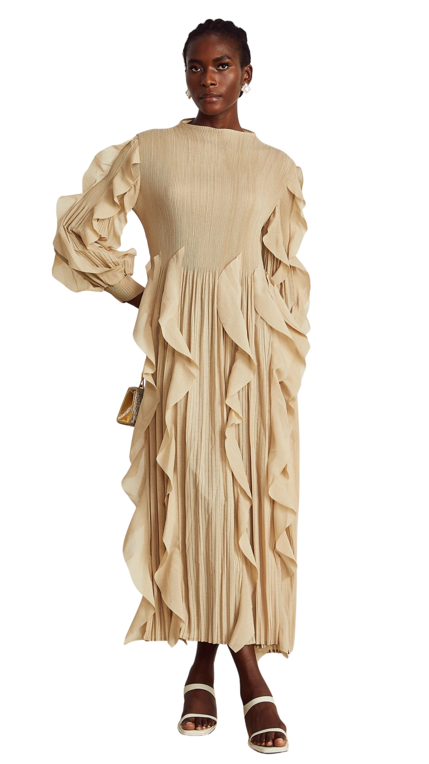 Carmen Ruffles Dress