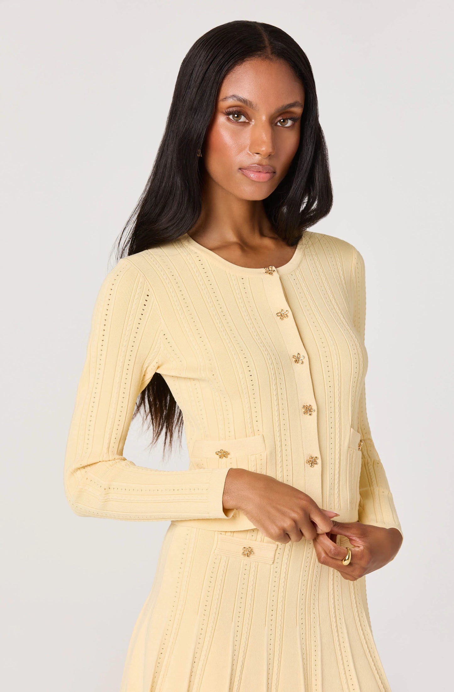 Myrtle Pointelle Knit Set