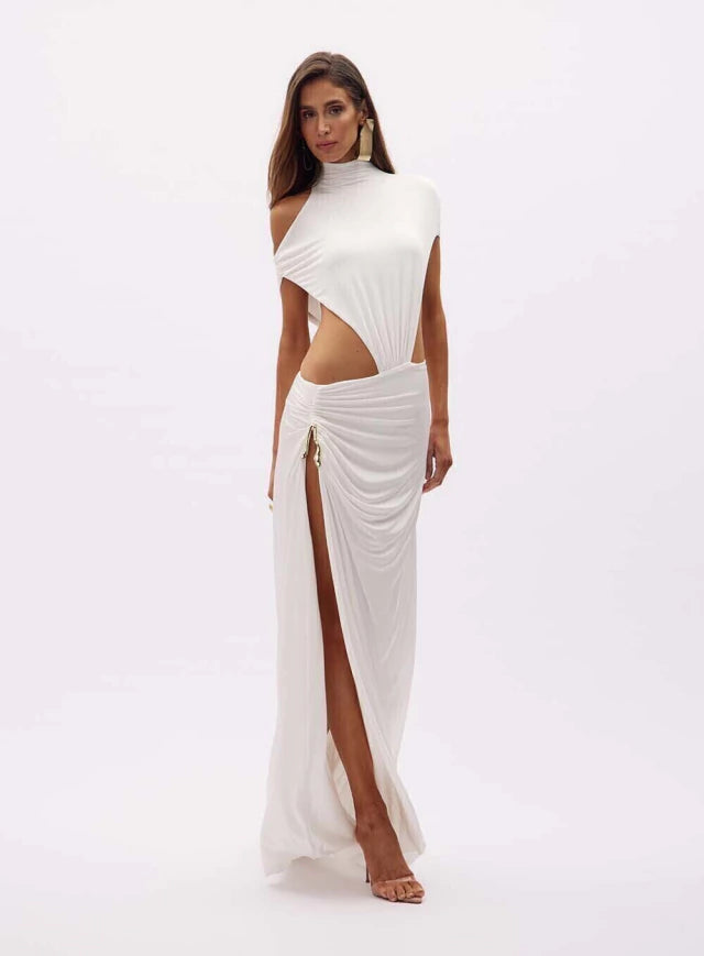 Vesta Long Dress With Cutouts
