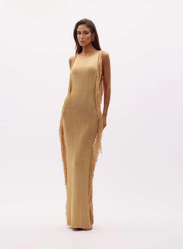 Nut Knit Long Dress