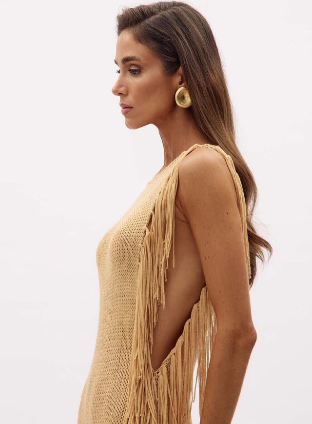 Nut Knit Long Dress