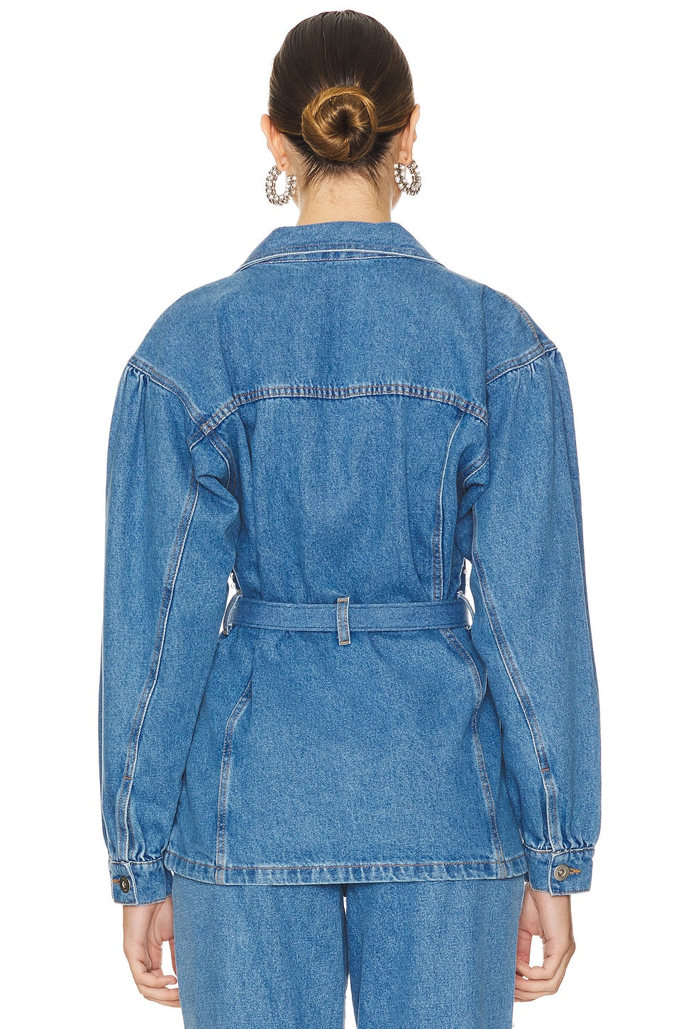 HAND-BEADED DENIM JACKET