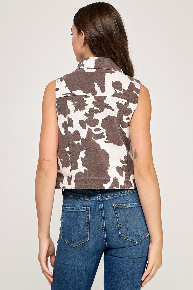 Rodeo Glam Vest - Brown