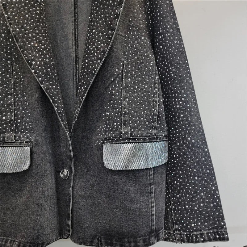 Midnight Denim Blazer