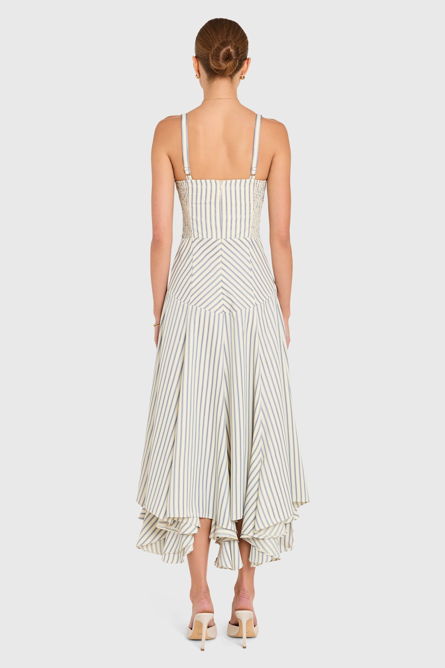 Monterey Dress - Oxford Stripe