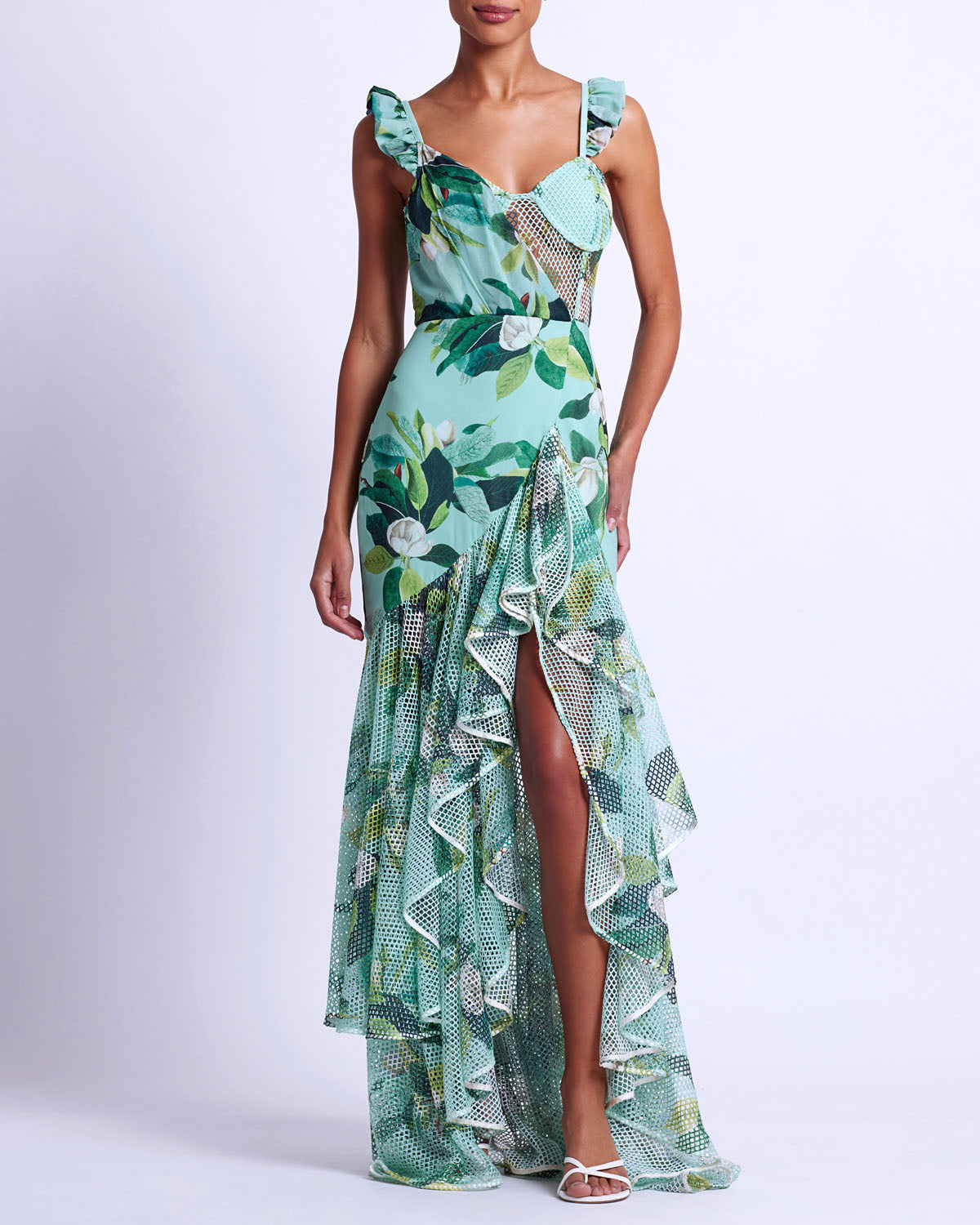 MAGNOLIA BUSTIER MAXI DRESS