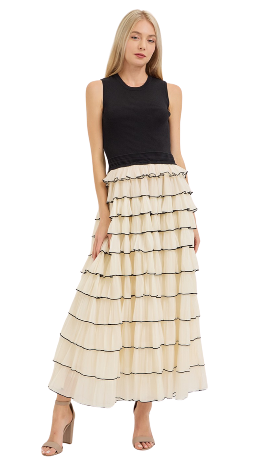 Sienna Layered Maxi Dress
