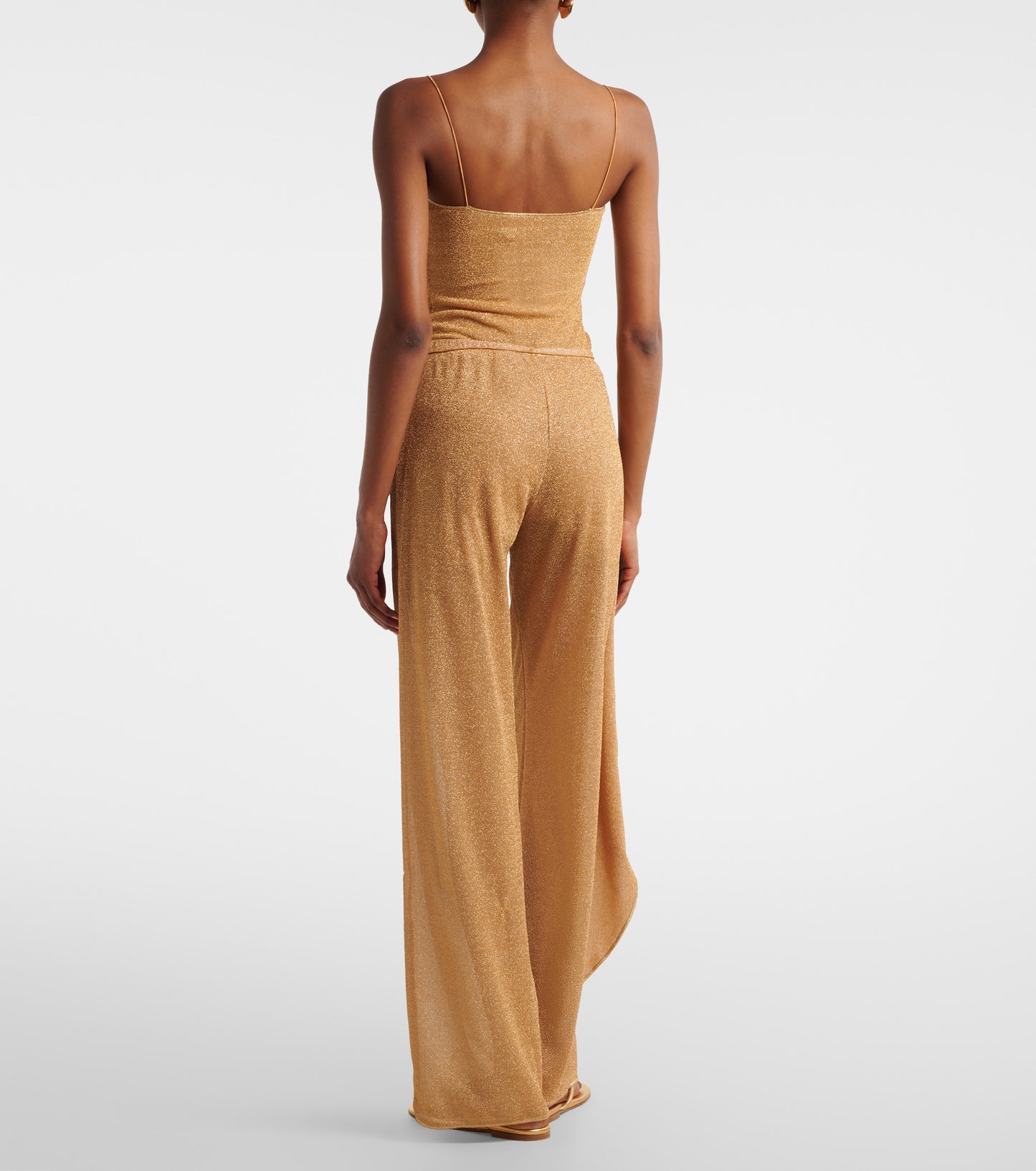 LUMIÉRE BEADS SWIMSUIT AND PANTS