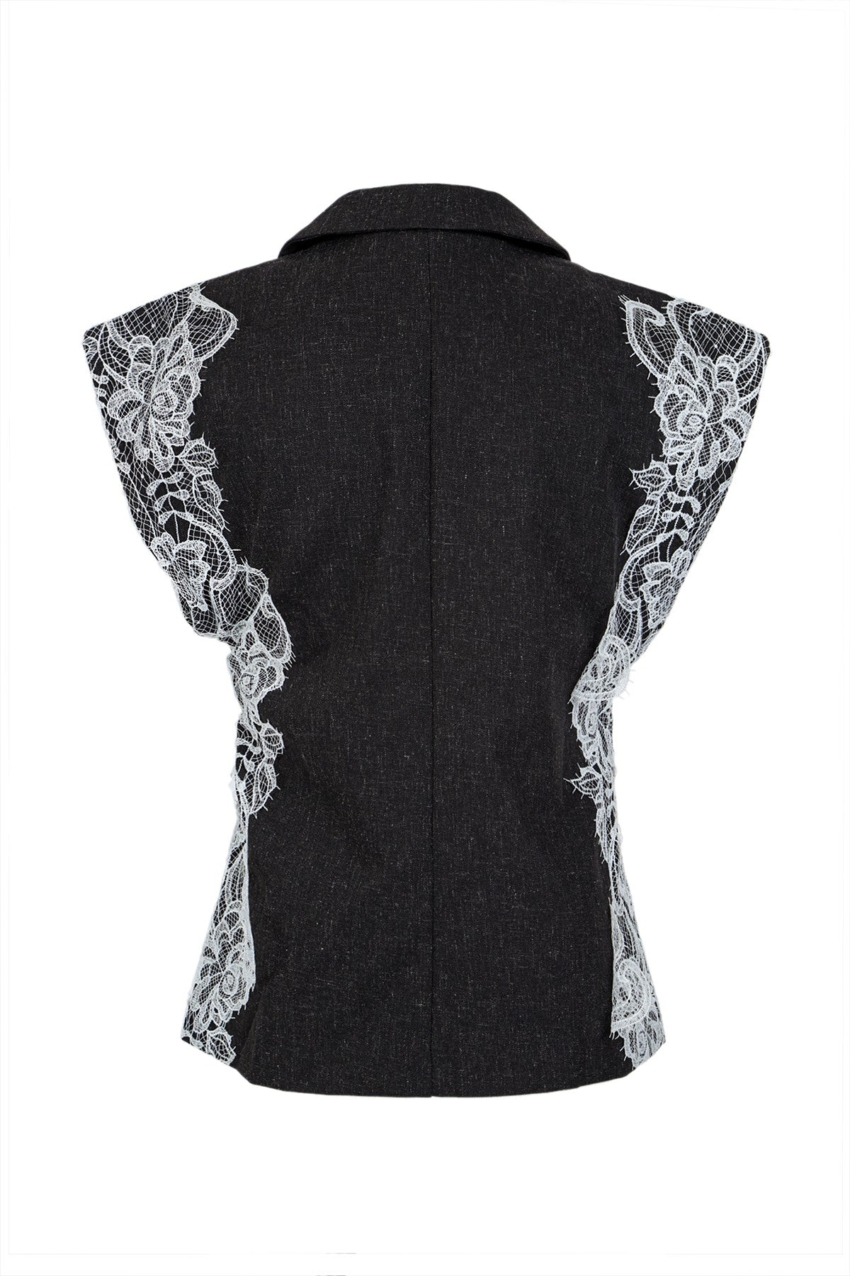 Kinda Lace Trim Vest